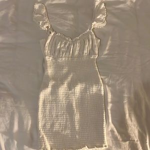MAJORELLE White Bodycon Beachy Dress
